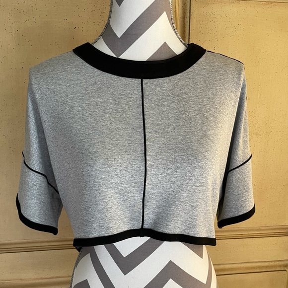 Derek Lam 10 Cosby Crop Top Open Back Size 10 - Picture 2 of 5